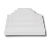 Panel LED cuadrado sobrepuesto 12W 6500K